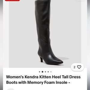 New Target kitten heel boots